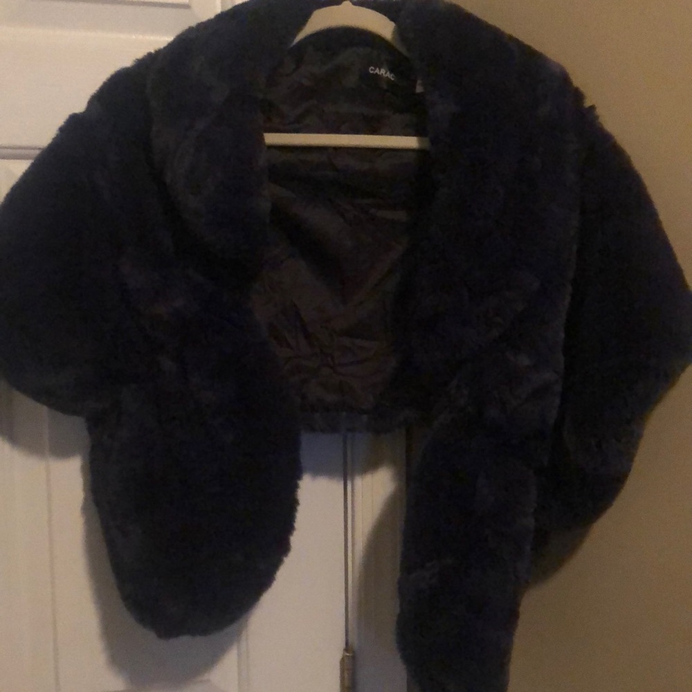 Faux fur wrap